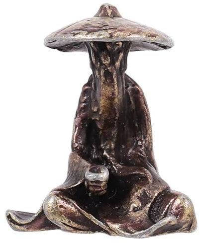 Toddmomy Figurine Miniature Chinoise Ancienne pour Décoration De Jardin Et Terrarium Statue Vintage pour Micro Paysage Et Bonsai Accessoire De Décor Compact