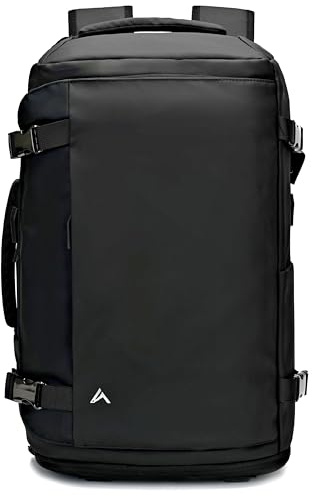 + Zermatt - HØRN Mochilas de Viaje cabina avión para equipaje de mano de 35L, Unisex de 50x30x20. Travel backpack para Portátil de 15-17. Mochila al vacío Hombre Mujer