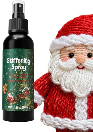 Zunetsutock - Spray rigido tessile 120 ml/50 ml, formula ad asciugatura rapida, per tessuti e feltri, indurente professionale a lunga durata, per cappello di Natale, casa, detersivo per lavori