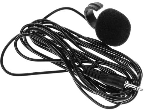 IMIKEYA Microfono Clip per Flauto Pickup, Suono Chiaro, Portatile in Abs, Accessorio per Performance e Video Live, Compatibile Strumenti