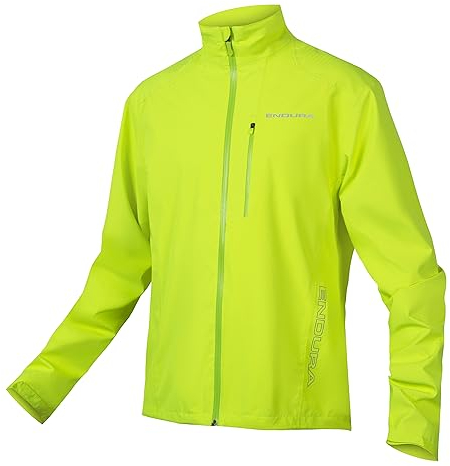 Endura Hummvee Waterproof Fahrradjacken für Herren, Neon-Gelb, S