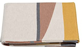 David Fussenegger [W2307] Baumwolldecke Komposition senf, 200x140 cm