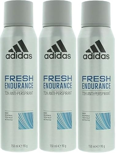 Adidas Set med 3 antiperspiranta sprayer 72 timmar 150 ml - Fresh Endurance