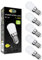 CLAR - Lampadina LED E14 per Frigorifero, Cappa da Cucina, Macchina da Cucire - Lampade Piccole, Luce Fredda 6000ºK 1.5W (Pack 5)
