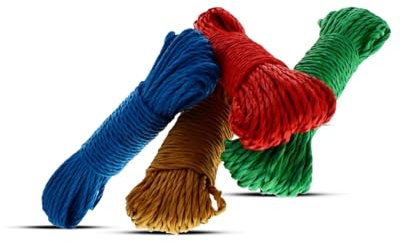 Durable Multi-Purpose Rope Heavy Duty Utility Cord for Camping, DIY, Garden, Home, Outdoor, and Craft Use Strong, Weather-Resistant, and Versatile Twisted Rope for Everyday Tasks (25 Meter)