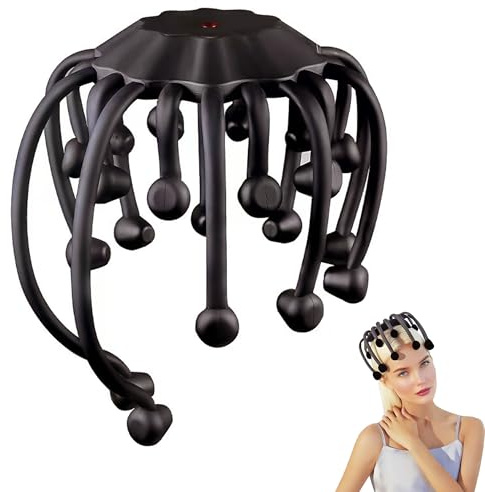 MEDAMOC Electric Scalp Massager, 360° Octopus Head Massager Scalp Relax