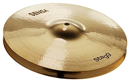 Stagg SEN-HM13B SENSA Series Medium Hi-Hat Cymbals, 13 Inch