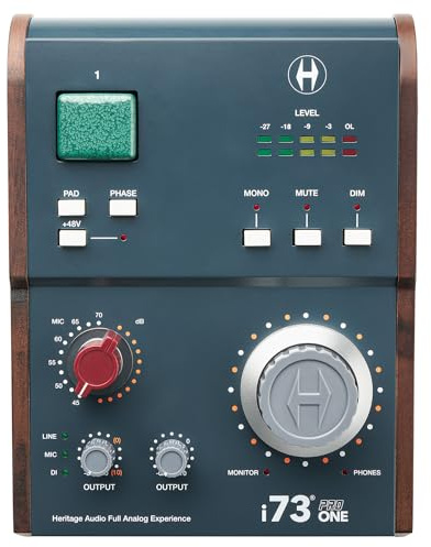 Heritage Audio i73 Pro One USB Audio Interface