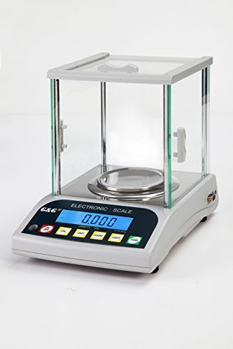 G&G PLC300B-C 300g/1 mg precisionsvåg laboratorievåg finvåg industrivåg bordsvåg guldvåg/batteridrift möjlig skala