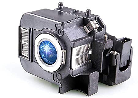 pour ELPLP50 V13H010L50 Powerlite 85825 826W EB-824 EB-824H EB-825H EB-826WH EB-84H H354A fit Compatible avec la lampe de projecteur EPSON avec boîtier de remplacement de l'ampoule de projection (coul