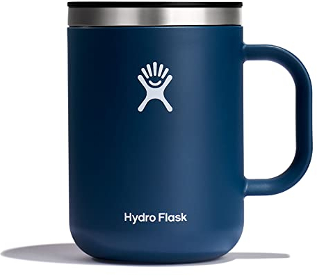 Hydro Flask Mug - Insulated Travel Portable Coffee Tumbler with Handle 24 Oz