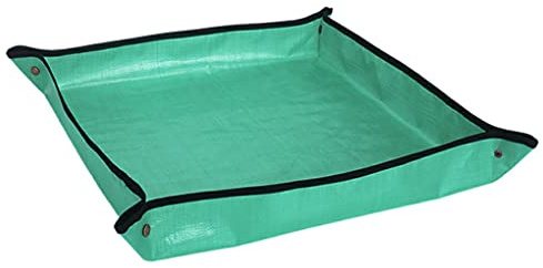 CLSSLVVBN Estera de operación para plantar macetas con 4 botones, cojín impermeable, macetas, almohadilla de jardinería, accesorios de revestimiento de PE