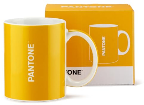 PANTONE - Tazza Colazione Personalizzata Pantone in Porcellana Resistente, Durevole, Antimacchia, Graffi, Odori - Tazze Caffe e The 350ml, Idee Regalo Regali Natale, Mug per Lavastoviglie e Microonde