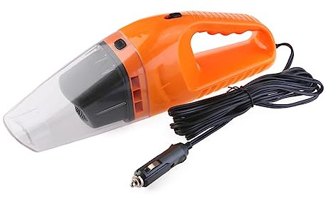 PRETYZOOM 120w Aspirapolvere Auto Potente Con Filtro Efficiente e Cavo Per Pulizia Di Grande Polvere Macchina Colore Arancione