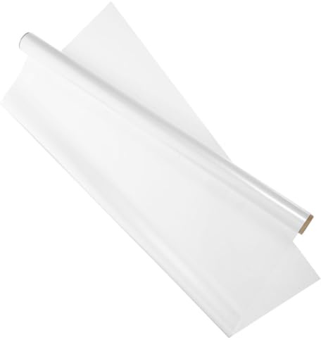 FUNOMOCYA Adesivo Lavagna Cancellabile Bianco Pellicola Statica Rimovibile per Resistente e Riutilizzabile per Aule Camere Ragazzi e