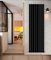 NRG Modern Vertical Flat Panel radiators | Black 1800 x 544 mm Double Column Designer Bathroom Radiator Heater