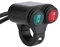 22mm moto guidon phare frein antibrouillard klaxon double bouton de commande interrupteur universel(D section) , phares , phares