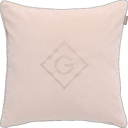 GANT Velvet G Cushion 50X50 Silver Peony 50X50