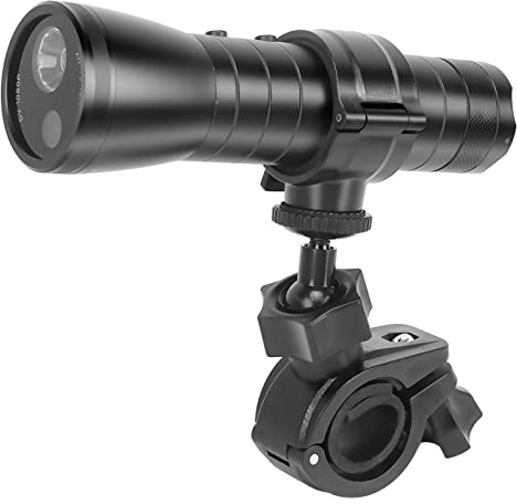 wasserdichte Motorradhelm-Kamera, 1920 X 1080 Taschenlampe Sport DV mit 2200 MAh, 120 Weitwinkel-Fahrrad-Motorrad-Sporthelm-Kamera für Bergsteigen, Radfahren