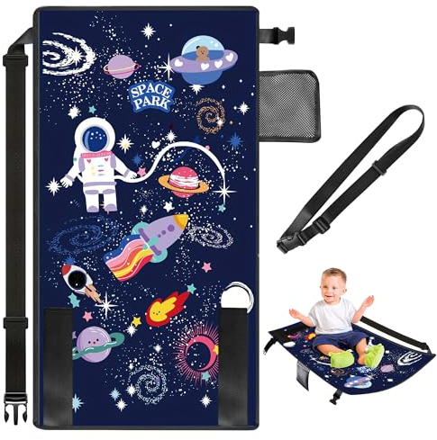 Flugzeug Sitzverlängerung Kinder, Fußstütze Flugzeug, Reisen Zubehör, Fuß Hängematte, Tragbare für Flugreisen, Kleinkinder Reisebett, Bietet Zusätzliche Sicherheit Kinder auf Flügen