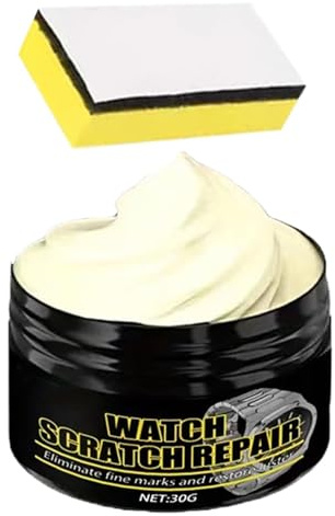 Pasta limpiadora profesional – Crema reparadora de arañazos de relojes, removedor de arañazos de metal para joyas de acero inoxidable | Limpieza renovadora de cuidado para accesorios de relojes |