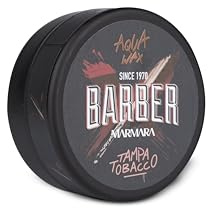 BARBER MARMARA Aqua Hair Wax TAMPA TOBACCO 150ml aspetto bagnato gel per capelli