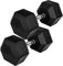 MOVIT Hexagon Kurzhanteln 2er Set, 4 – 60 kg, 2x 2 (4,0 kg)