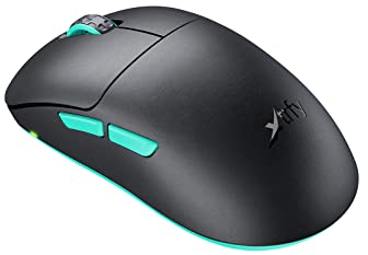 Xtrfy M8 Wireless, Kabellose Ultraleichte Gaming-Maus, Optimiert für esports, 2,4 GHz Funk, Extrem Niedrige Front für Präzision, Wiederaufladbar, Schwarz