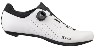 Fizik Unisex Vento Omna, Wide Fit Road Cycling Boa Shoes Wanderschuh, Weiß Schwarz, 43 EU
