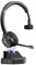 Mairdi Bluetooth Headset mit Mikrofon für PC, 40H Wireless Headset Noise Canceling mit Ladestation & USB Dongle, Mono Kabelloses Kopfhörer für Laptop Handy CallCenter Büro Zoom Teams Skype Chat