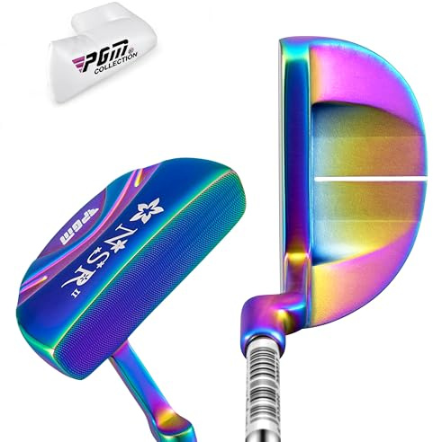 PGM NSR Womens putters Right Hand with Head Cover - Easy Alignment and Ball Control for Better Putting - Steel Shaft 33“