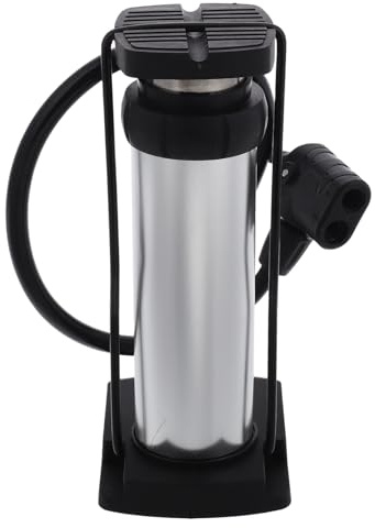 TOGEVAL Pompa Piede Portatile Alta Pressione per Bicicletta Auto e Moto Mini Compressore Compatto per Gonfiaggio Rapido Pneumatici Stradali e Fuoristrada Uso Domestico Versatile