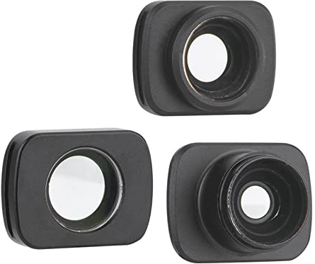 aqxreight Kameralinsuppsättning - Vidvinkel 10X Makro Fisheye-objektiv för Förbättrad Fotografering - Kompatibel med - för Närbildsbilder med Vidvinkel och Förvrängda Effekter
