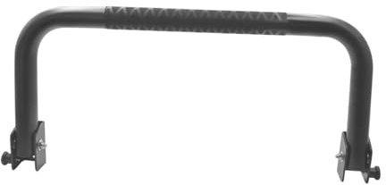 Wmqbjta Garde-Corps Rabattable Barrière de Lit Main Courante Rail de Maintien Poignée de Sécurité en Aluminium avec Inserts Antidérapants Approprié pour, Noir