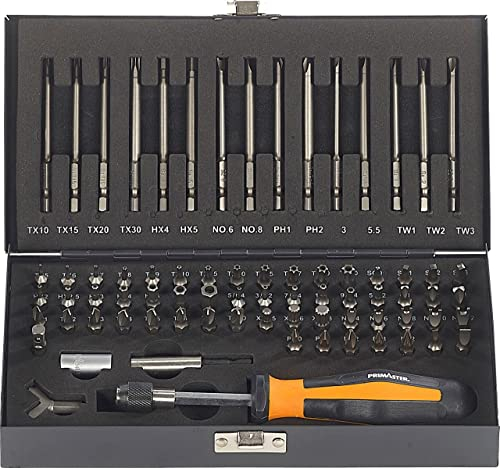 Primaster Mechaniker Spezial-Bit-Set 75 teilig 6,35 mm