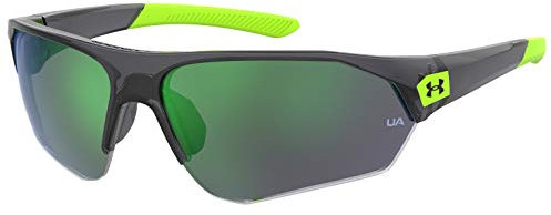 Under Armour Unisex-Kids UA 7000/S Rectangular Sunglasses, Grey Green, 64mm
