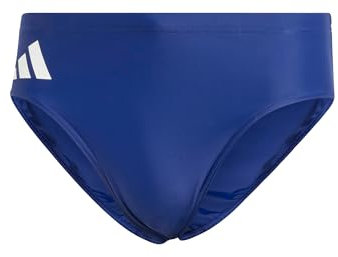 adidas Herren Solid Swim Trunks Badehose, Dark Blue/White, 34