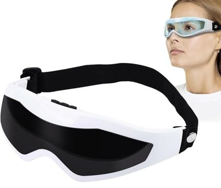 Gerät zur Verbesserung der Sehkraft, tragbares Massagegerät für trockene Augen und Verbesserung der Sehkraft – erfrischendes und komfortables Augenmassagegerät, Sehverbesserungsgerät