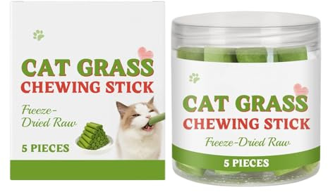 Generisch Snack Sticks, bastoncini per spuntini secchi naturali, per gatti, pulire e prendersi cura dei denti, giocattolo per digrignare i denti, alleviare la noia, 80 g