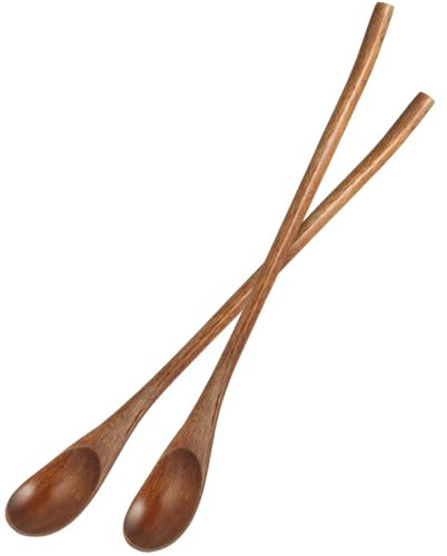 ULTECHNOVO 2pezzi Cucchiaio Per Lungo Cucchiai Per Mescolare Cucchiaio in in Giapponese