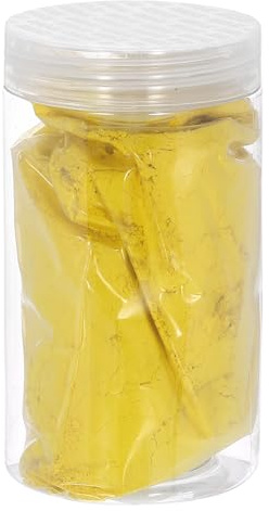 QUARKZMAN Pigmento De Óxido De Hierro Para Concreto Malla 400 7oz (200g) Pigmento Para Lechada De Óxido De Hierro Para Pintura De Baldosas Pastel Cemento Concreto Amarillo Miel