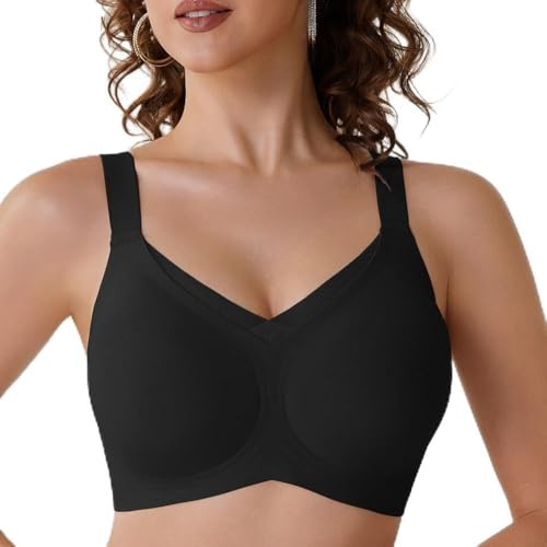 Oliaekd Reggiseno da Donna Senza Cuciture, Comodo, con Estensione aggiuntiva, Morbido Bralette