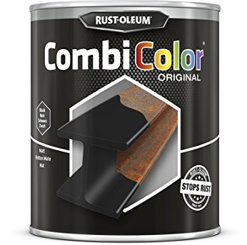 RUST-OLEUM 7378.0.75 Combicolor Original, Superior Metal Protection, Direct To Rust, Matt black