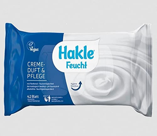 Hakle Feucht cremeduft and Pflege (42 blatt)