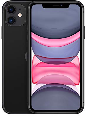 Apple iPhone 11 15,5 cm (6.1) 128 GB Doppia SIM 4G Nero iOS 14 iPhone 11, 15,5 cm (6.1), 1792 x 828 Pixel, 128 GB, 12 MP, iOS 14, Nero