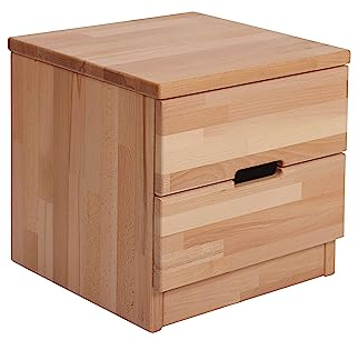 Krok Wood Nachttisch Elsa aus Massivholz 40x40x40 cm (in Buche)