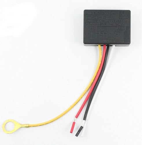 Txelegant Touch Lamp Switch, Touch Lamp Control Module for Dimmable LED, Incandescent, Halogen Bulbs, Lamp Switch Replacement Kit, Touch Dimmer Sensor with 3 Levels Brightness and Wiring Caps