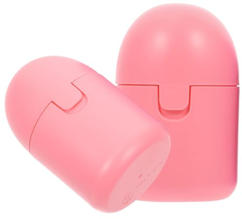 Warmhm 2 pièces Boîte de Rangement pour Cup Menstruelle Stérilisable Vapeur Organisateur Hygiénique pour Accessoires Personnels Féminins Matériau PP Sûr pour Protection Intime
