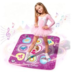 XOQUAI Alfombra de Baile para Niños con 6 Botones Luminosos,5 Modos (B)
