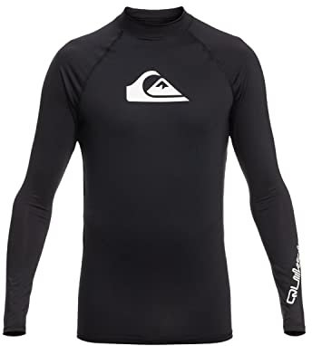 Quiksilver All Time - Lycra de manga larga UPF 50 para Hombre